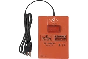 Zerostart 3400034 Silicone Pad Heater Engine Oil, Transmission Fluid, Reservoir and Hydraulic Fluid Heater, 5" (13 cm) x 7" (18 cm) | CSA Approved | 120 Volts | 500 Watts