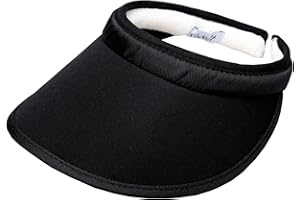 Glove It Women's Solid Visor - Ladies Visor Hat. Golf Visor with Clip, UV Protection for Running, Tennis, Beach