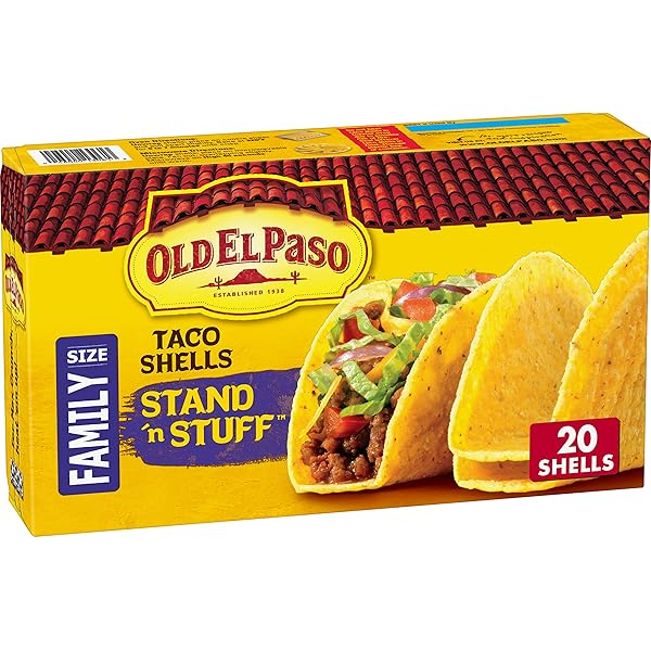 OLD EL PASO STAND ‘N STUFF TACO SHELLS,...