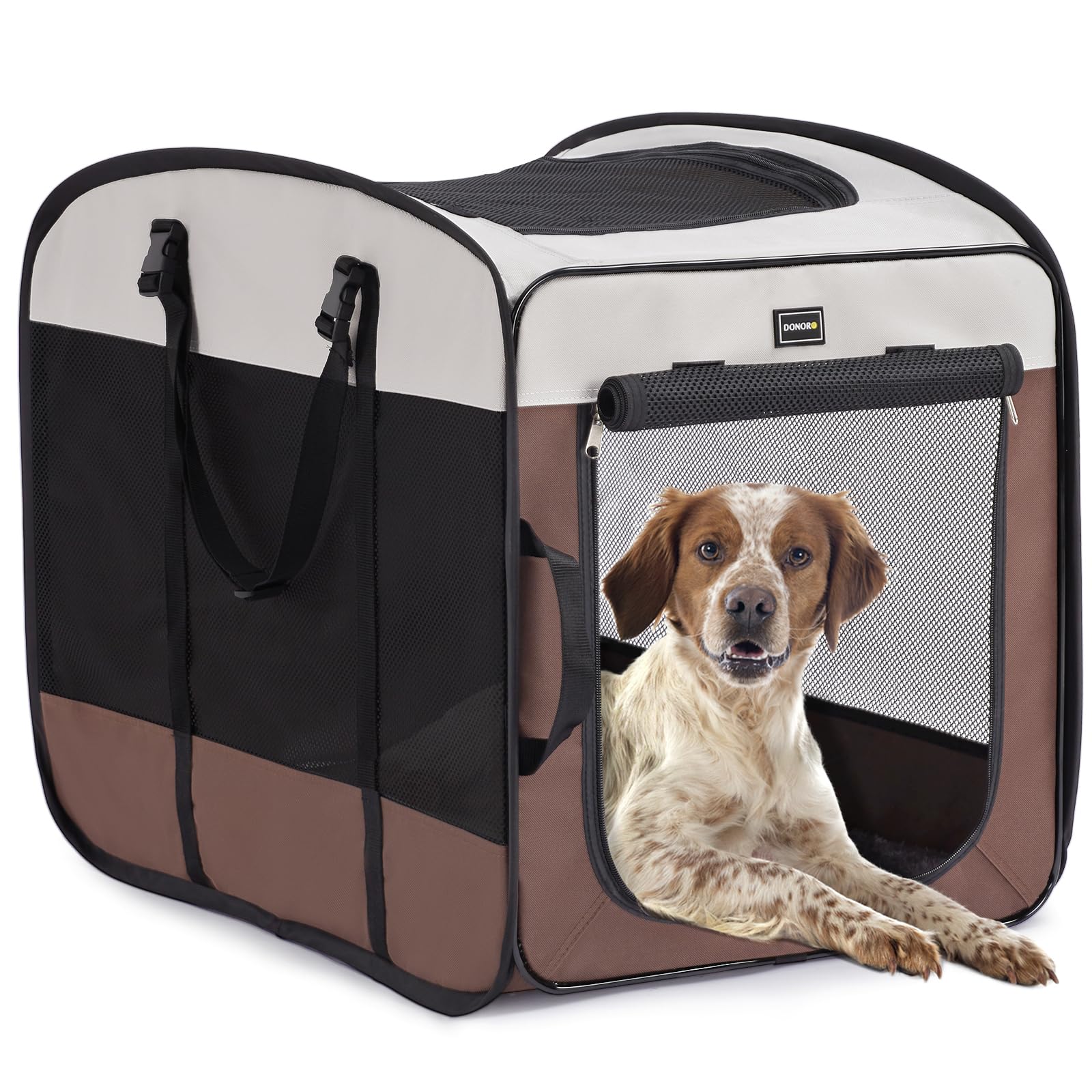 Curated visual reference: Fresh Look at Donoro Dog Kennels And Crates For Medium Dogs Portable Pop