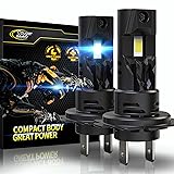 Cougar Motor H7 LED Bulbs, 1:1 Size H7 Lights Bulb