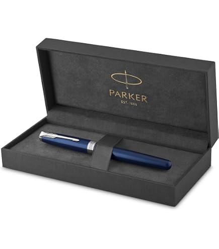 Amazon.com : PARKER Sonnet Ballpoint Pen | Premium Metal and Blue