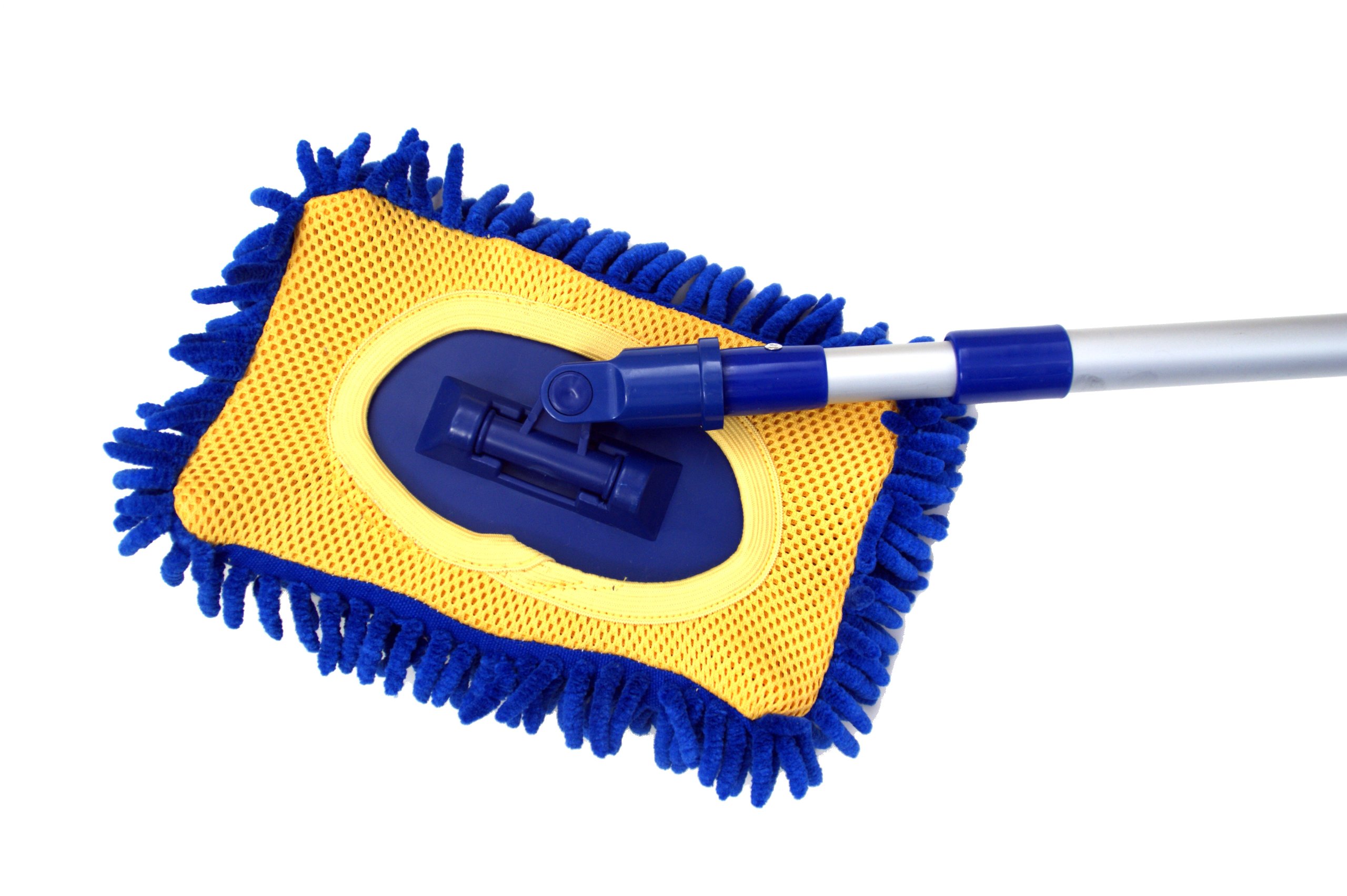 Extendable Microfiber Mop Car Wash Reusable Soft Plush Cleaning Scrub