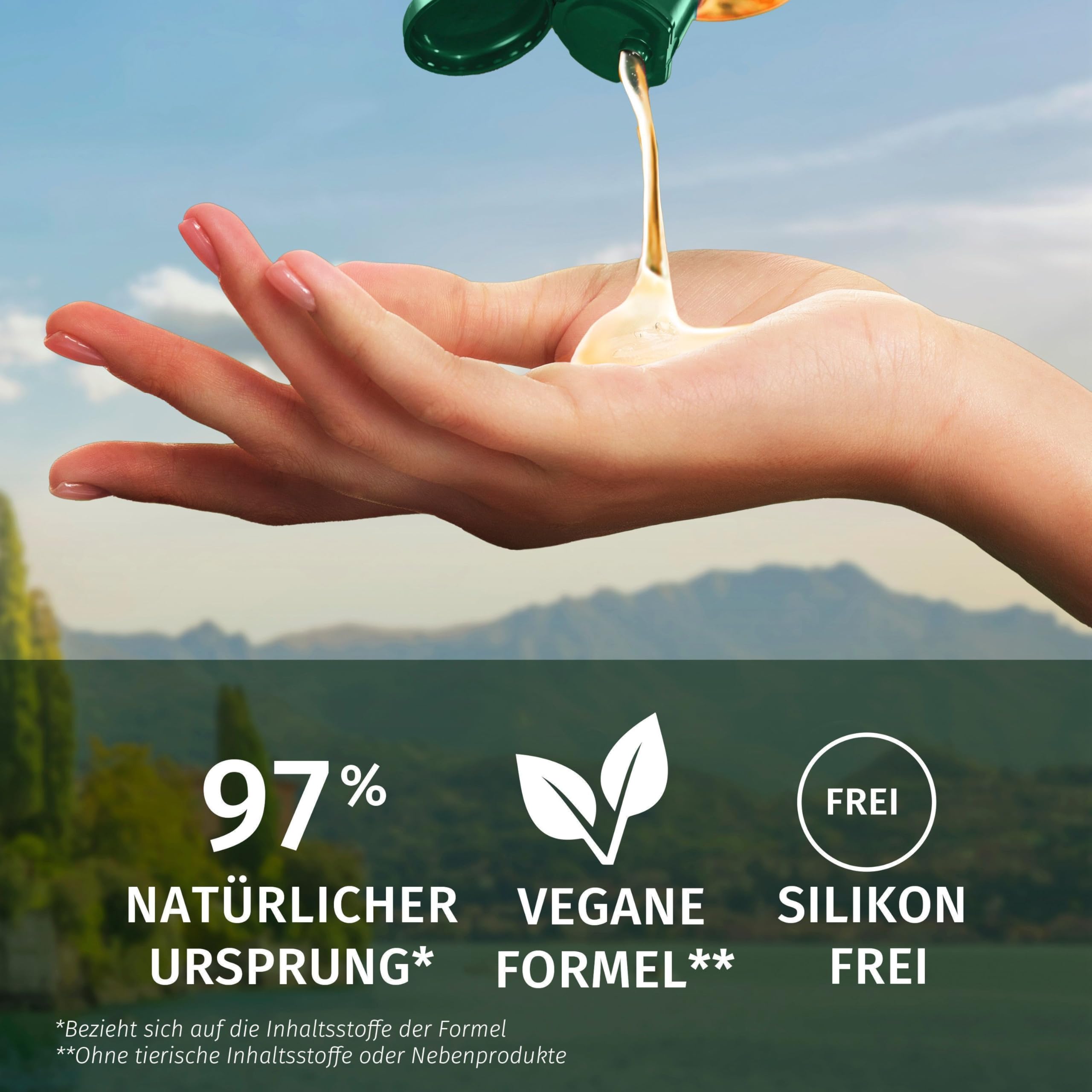 Herbal Essences Volumen Shampoo mit Orangenduft 350ml, Von feinem Haar zu gestärktem Haar voller Volumen von der Wurzel bis zur Spitze, Mit Inhaltsstoffen natürlichen Ursprungs, Vegan, ohne Silikone 5