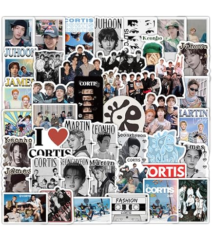 Amazon.com: sunlelekz Cortis GREENGREEN Photocard & Sticker Set