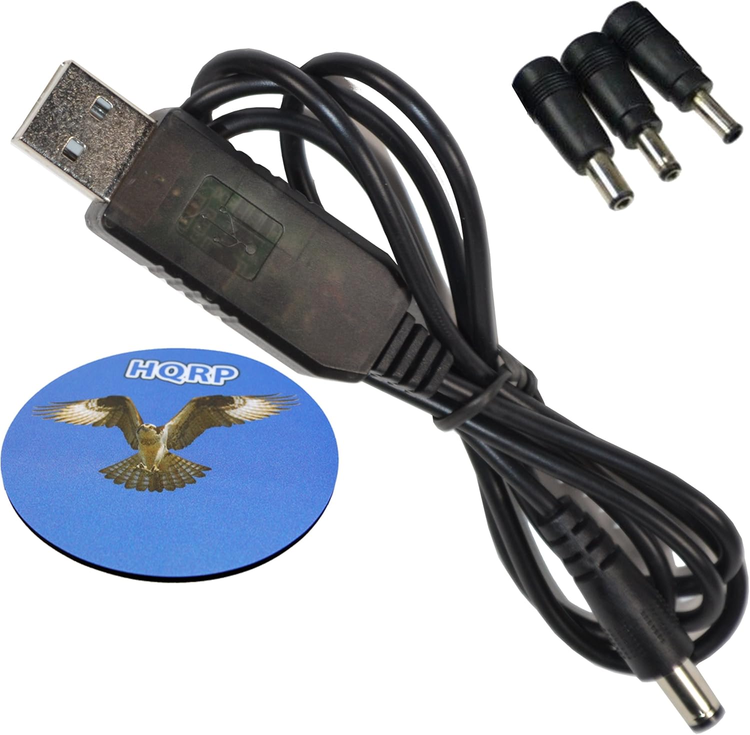 HQRP USB to DC 12V Cable for Lacie Petit 500GB N2870 ABY25 External