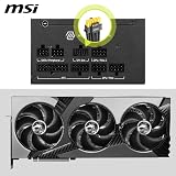 MSI MAG A750GLS 750W ATX 3.1 PSU 80 PLUS Gold PCIe 5.1 Native 12V-2x6 view 4