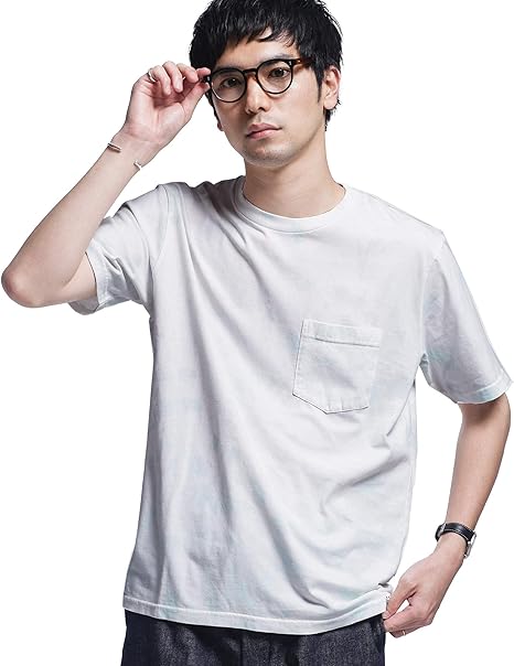 Amazon ナノユニバース Wwf Tie Dye Tシャツ 半袖 メンズ Tシャツ カットソー 通販