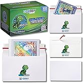 100 Pack Shell Mailer Trading Card Envelopes by Hobby Armor, 7" x 4.35" Trading Card Mailers for Shipping, Perfect Sized Shipping Envelope for Mailing Semi-Rigid and Toploaders, Protector Supplies