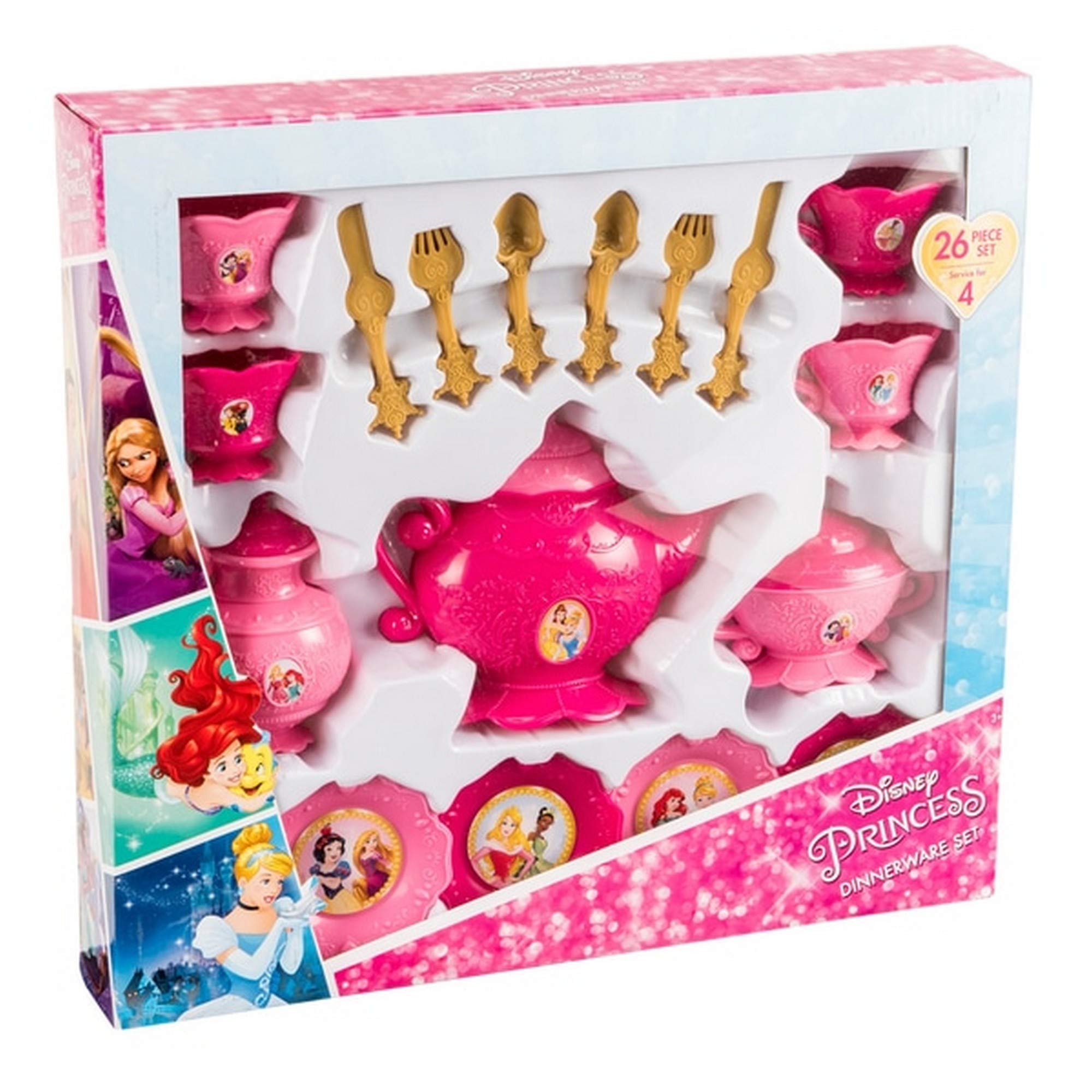 disney princess ariel bubble blowing tea set