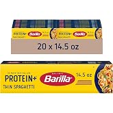 Barilla Protein+(Plus)Thin Spaghetti Pasta,Plant Based protein,14.5oz(20PK)