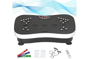 TODO Vibration Plate Exercise Machine Whole Body Vibration Machine with Remote Control for Pain Relief, Lymphatic Drainage, Weight Loss