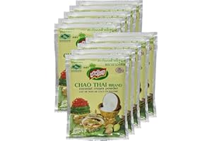 Coconut Milk Cream Powder Chao Thai Size 60G (2.0 Oz) X 10 Bags