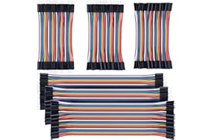 AYPZUKE Breadboard Jumper Wires 10cm 120pcs Male to Female, Male to Male, Female to Female & 20cm 120pcs Male to Female, Male to Male, Female to Female Compatible with Arduino Projects and Raspberry Pi...
