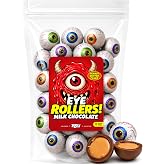 Halloween Candy Eyeballs, 11oz Peanut Butter Large Googly Eyes Chocolate | Halloween Candy Chocolate for Halloween Treat Bag Fillers, Trick or Treat Candy Bowl, Haunted House Treats &amp; Seasonal Sharing