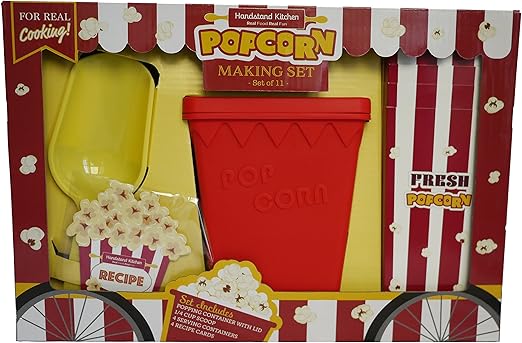 Handstand Kitchen Deluxe - Set de regalo para hacer palomitas de ...