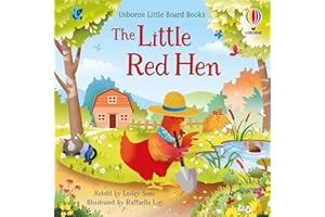 Little Red Hen: A Charming Board Book Retelling of the Classic Tale About Teamwork Between a Determined Hen and Her Farmyard Friends (Little Board Books)