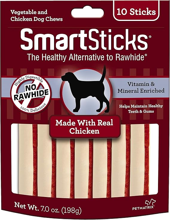 smartsticks rawhide free dog chew
