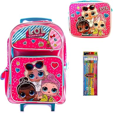 lol backpack and lunchbox