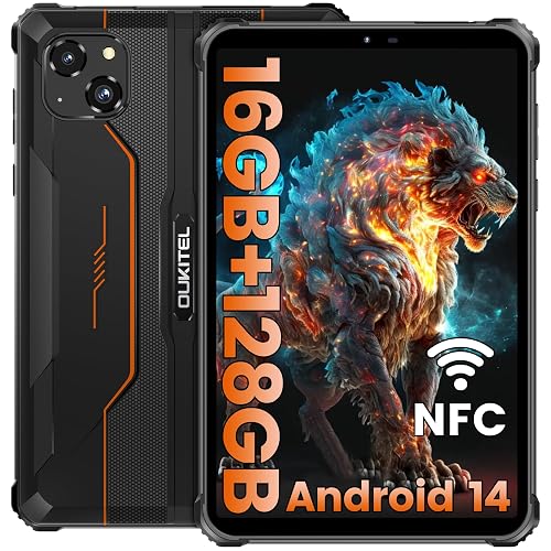 OUKITEL RT3 Pro Rugged Tablet- 8 Inch Tablets, 16GB+128GB/TF 1TB ...