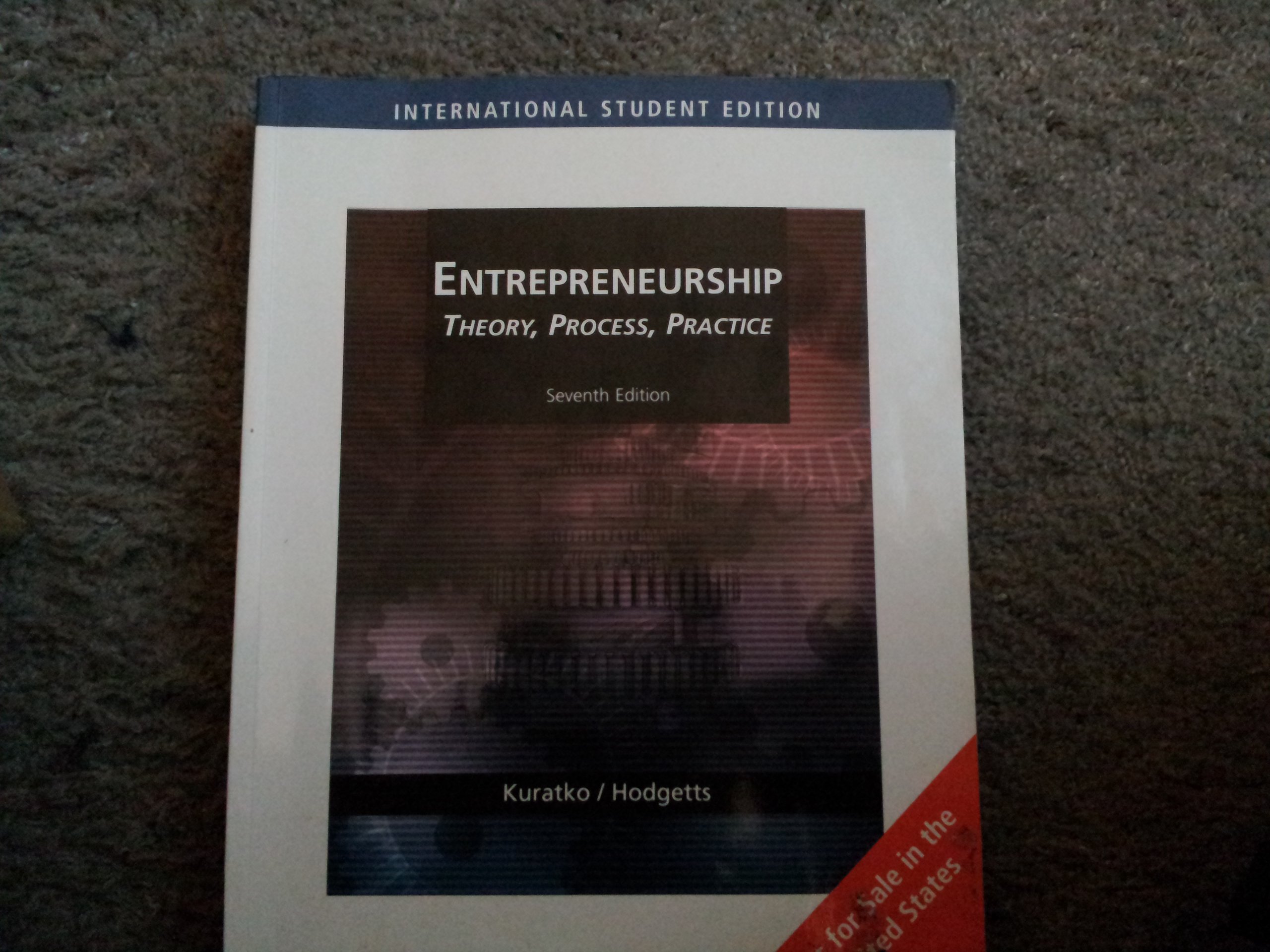 Entrepreneurship Theory And Practice