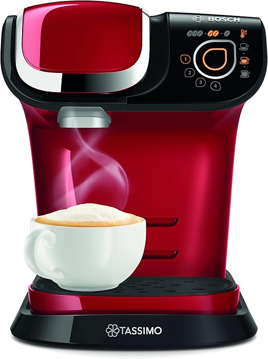 Bosch Tas6003gb Tassimo Coffee Machine 1500 W 3 3 Bar Red