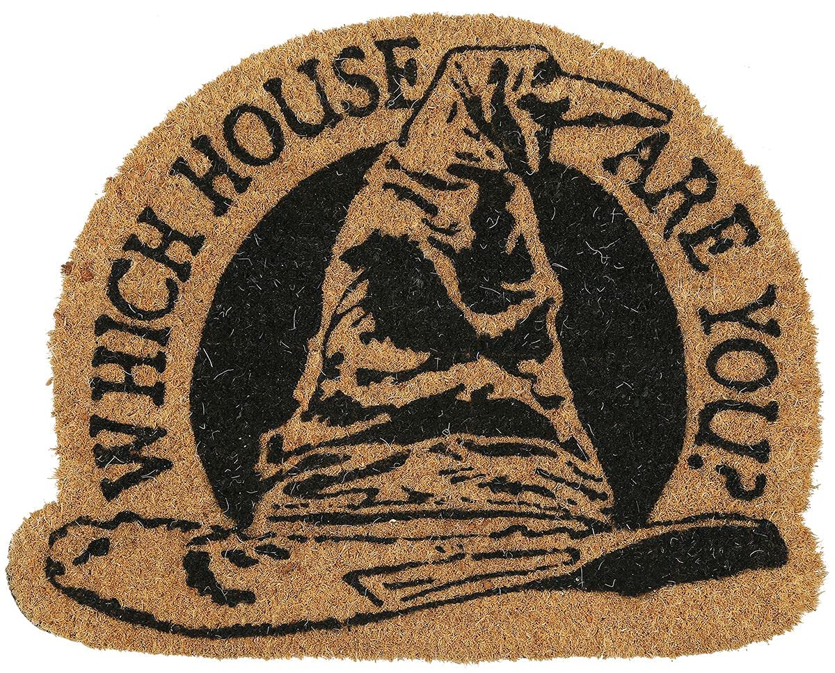 Harry Potter Sorting Hat 'Which House Are You? Door Mat | Official Merchandise