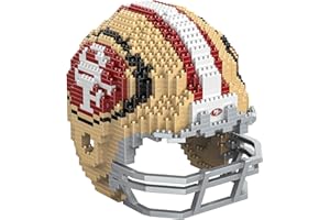 FOCO Unisex NFL 3D BRXLZ Puzzle Replica Helmet Set