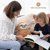ODOXIA Weighted Plush for Anxiety 2.2KG Calming Teddy Sloth 53x32 cm view 2