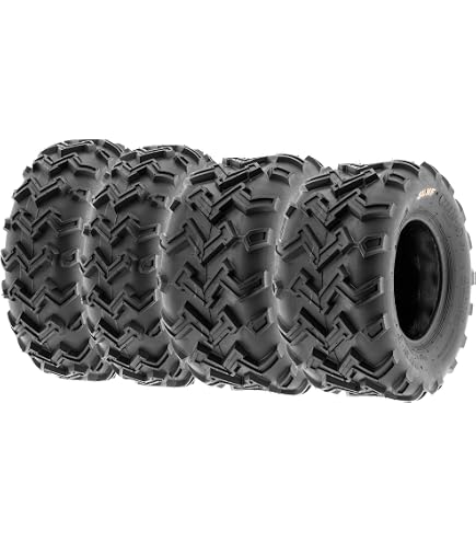 Amazon.com: Set of 4 SunF A028 Off-Road ATV UTV Mud Tires 23x7-10