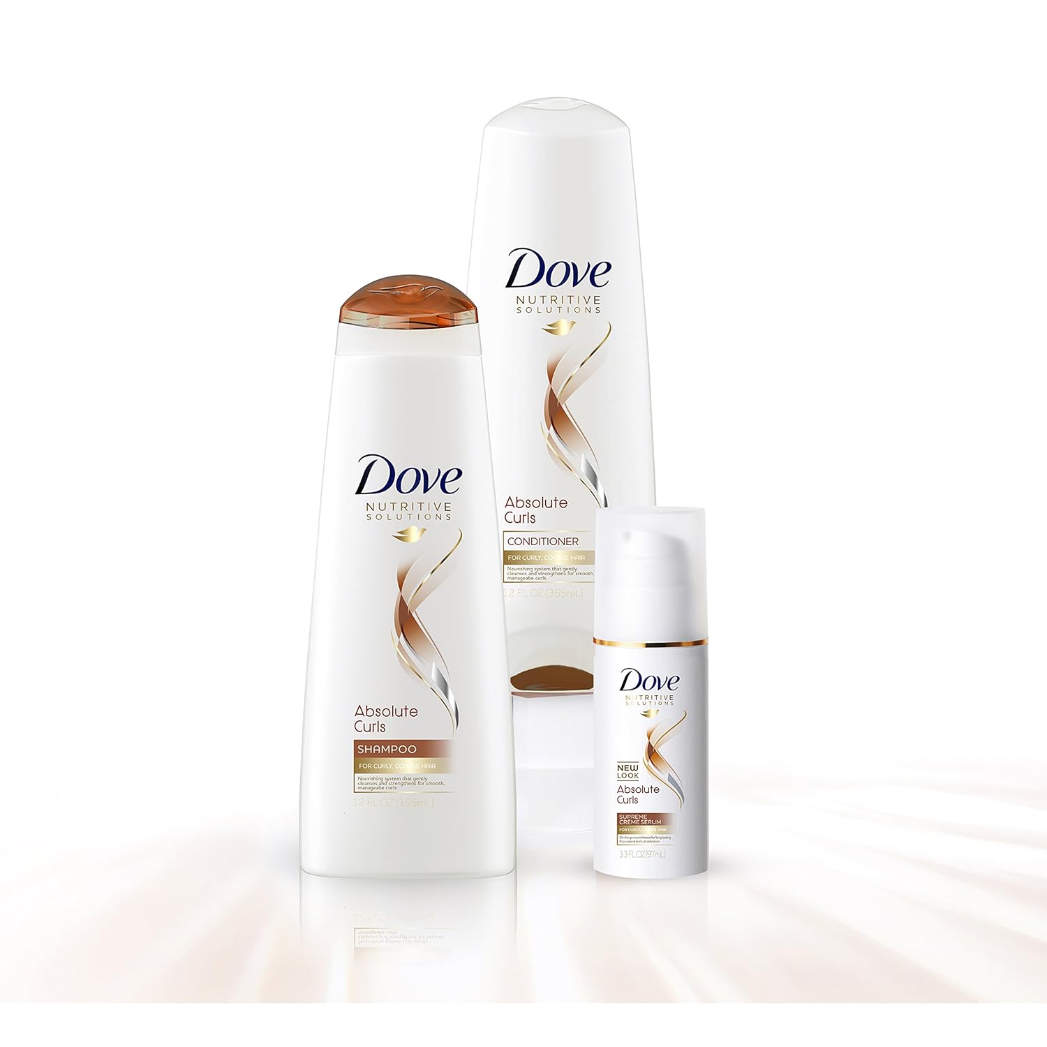 Amazoncom Dove Supreme Crme Serum Absolute Curls 33 Oz Beauty