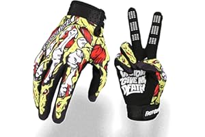 FASTGOOSE Skeleton-Paw Motorcycle Gloves for Men&Women,Cycling Glove Breathable Dirtbike Glove for ATV MTB Motocross Racing