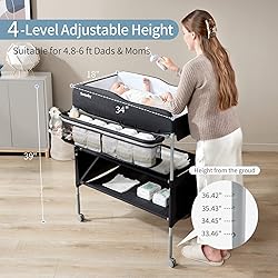 Sweeby Portable Baby Changing Table, Foldable