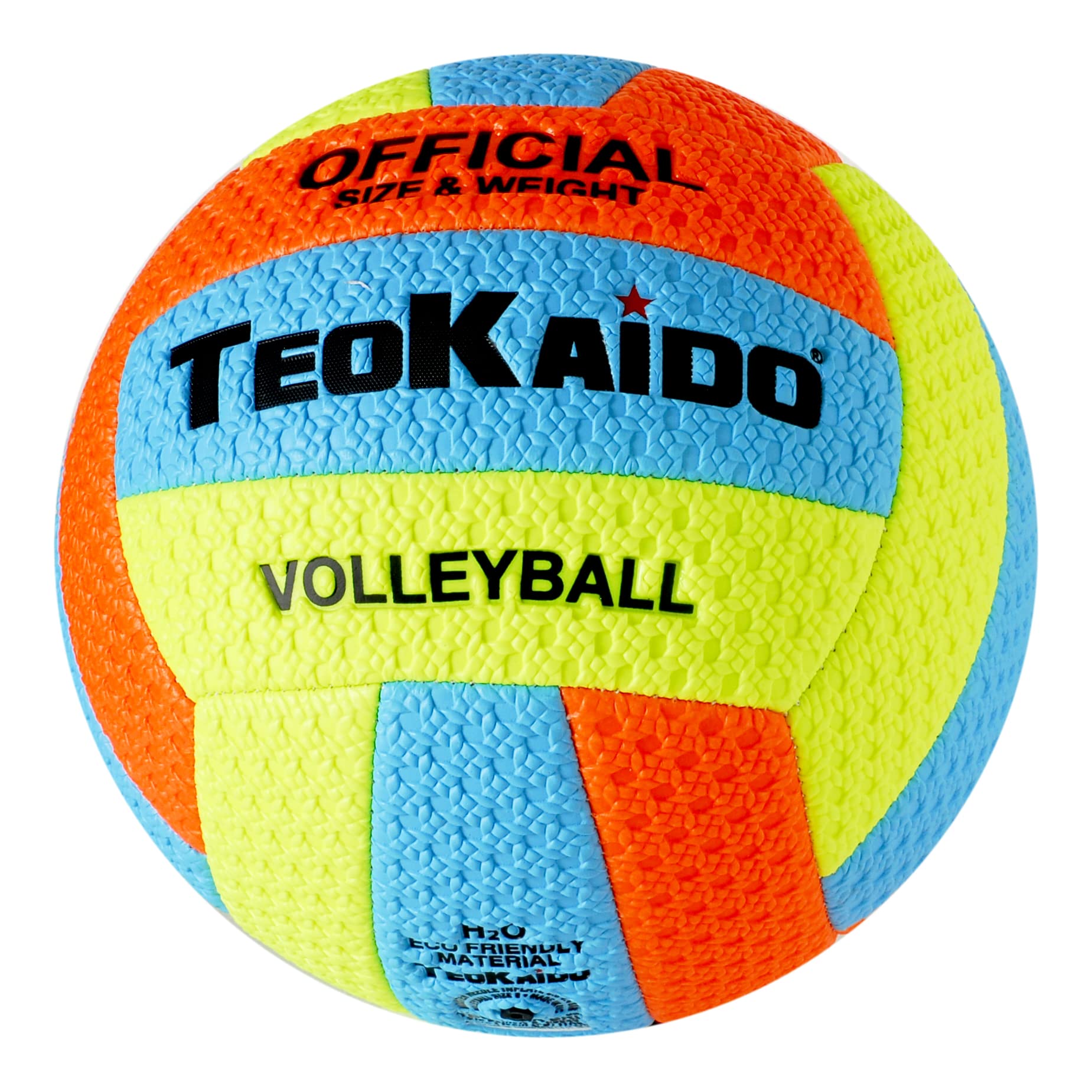 CUCUBA Volleyball/Beach Volleyball Water Volleyball Training or Match Size 5 (Multi-Colour)