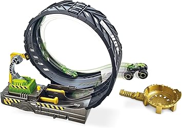 hot wheels monster truck loop set