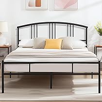 アウトドア寝具 VICTOR Amazon.com: Novogratz Bushwick Modern Metal Bed, Slightly