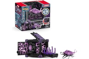 Schleich Eldrador Creatures - 34 PC Shadow Battle Cave with Bug Toy Playset - Insect Figurine for Boys and Girls with Expandable Fortress - Interactive, Imaginative Play for Kids Ages 7+ | 42675