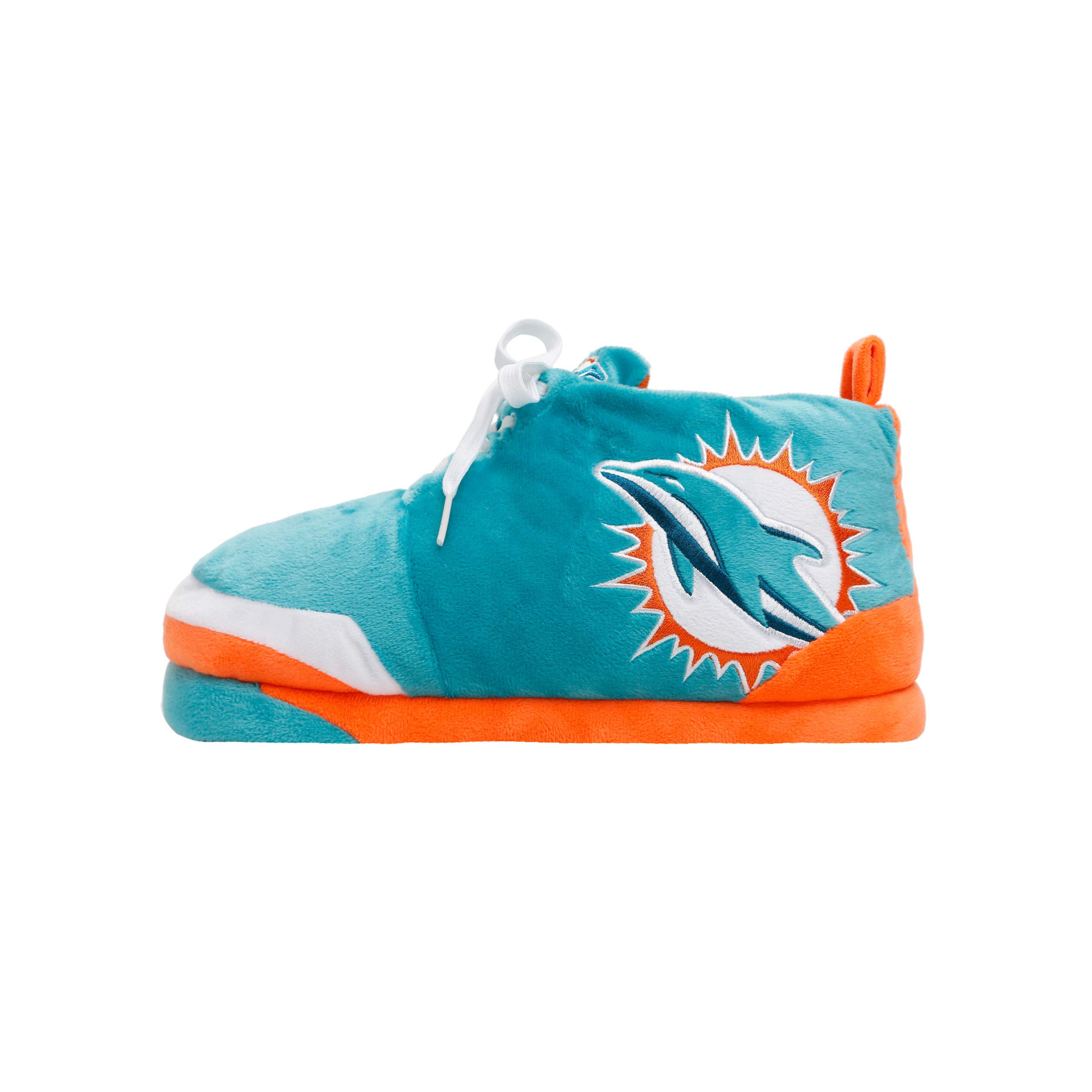 FOCO Miami Dolphins NFL Plush Sneaker Slipper - M Image