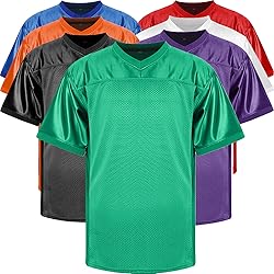 JKNAKN Blank Football Jerseys Mesh Athletic