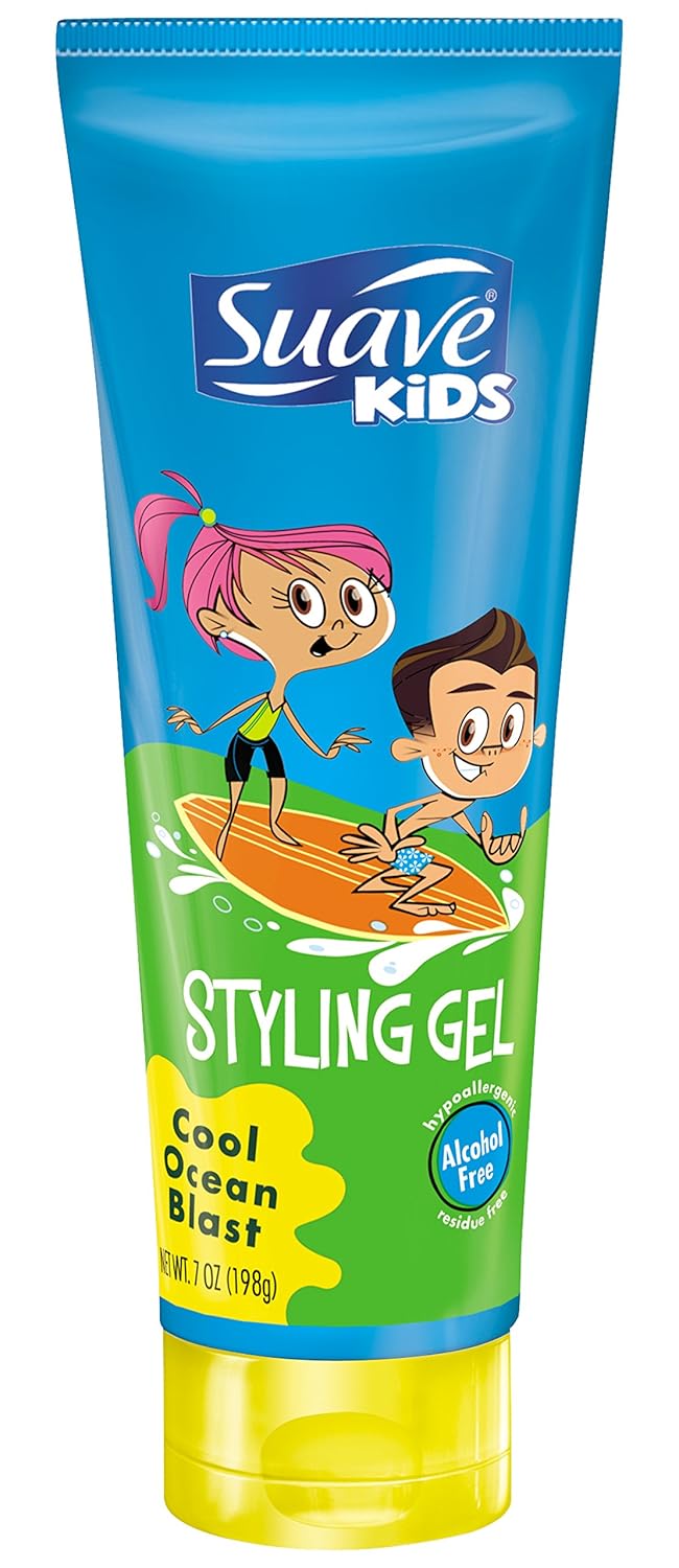 Buy Suave Kids Styling Gel Cool Ocean Rush 7 Oz Pack Of 12