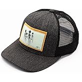 Trendy Durable Trucker Hat for Outdoor Comfort, Sunshield Hat with Signed Artwork, Vibrant Colors for Men & Women