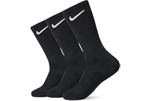 Nike Unisex Adult Everyday Cushioned Training Crew Socks (3 Pairs)