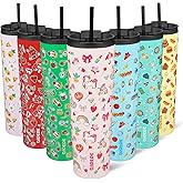 BJPKPK 34oz Insulated Tumbler With lid And Straw Stainless Steel Tumblers Travel Coffee Mug Reusable Thermal Cup,Unicorns