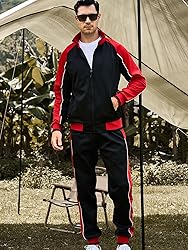 Litteking Men's Tracksuits Sweat Suit Casual Long