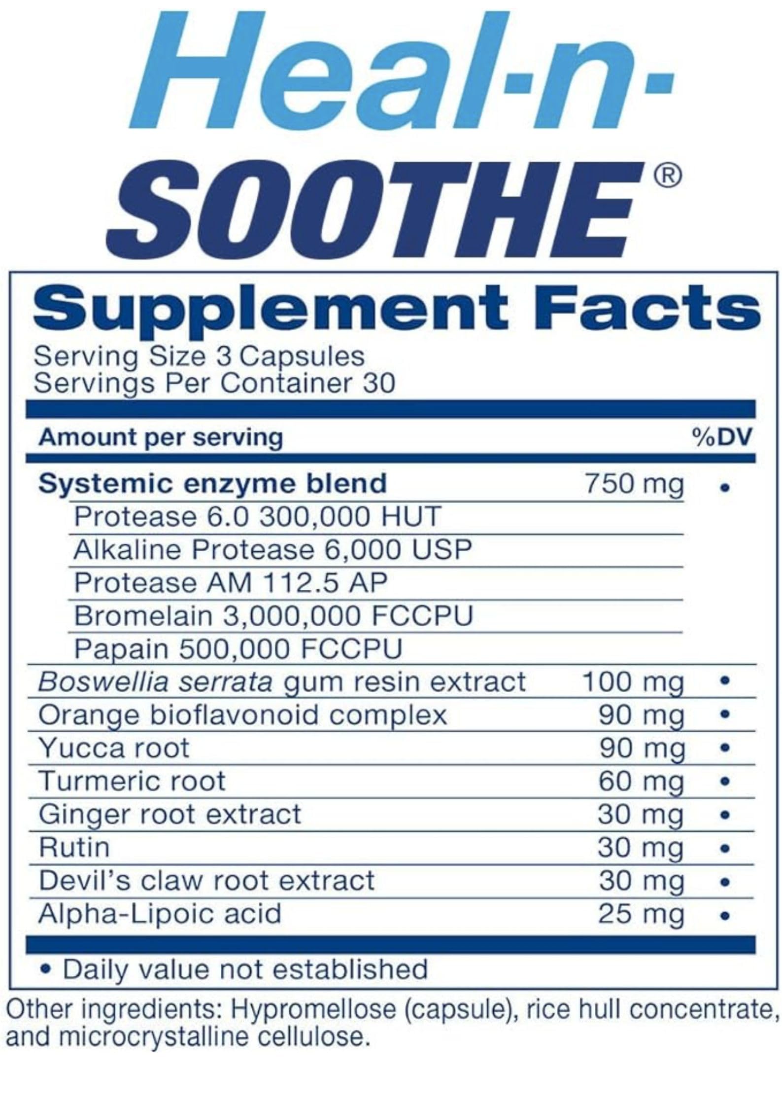 HEAL-N-SOOTHE and Super Joint Support - Natural Joint Supplements