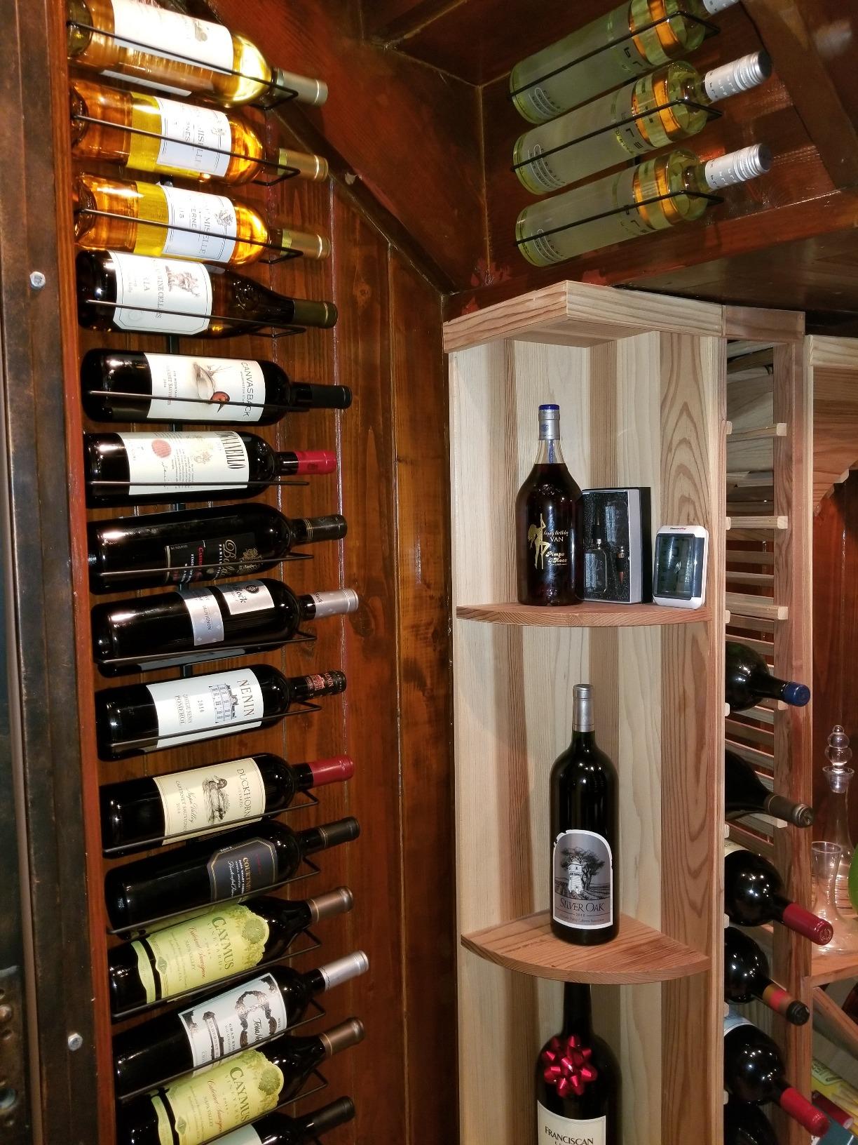 5/mo Finance Sorbus Wall Mount Wine Rack (Holds 9 Bottles) Wine