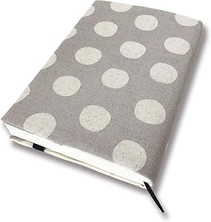 Amazon 文庫本カバー ブックカバー 文庫本 ａ6サイズ 調整可能 読書 日本製 しおり付き 和雑貨 おしゃれ プレゼント ドットグレージュ ブックカバー 文房具 オフィス用品