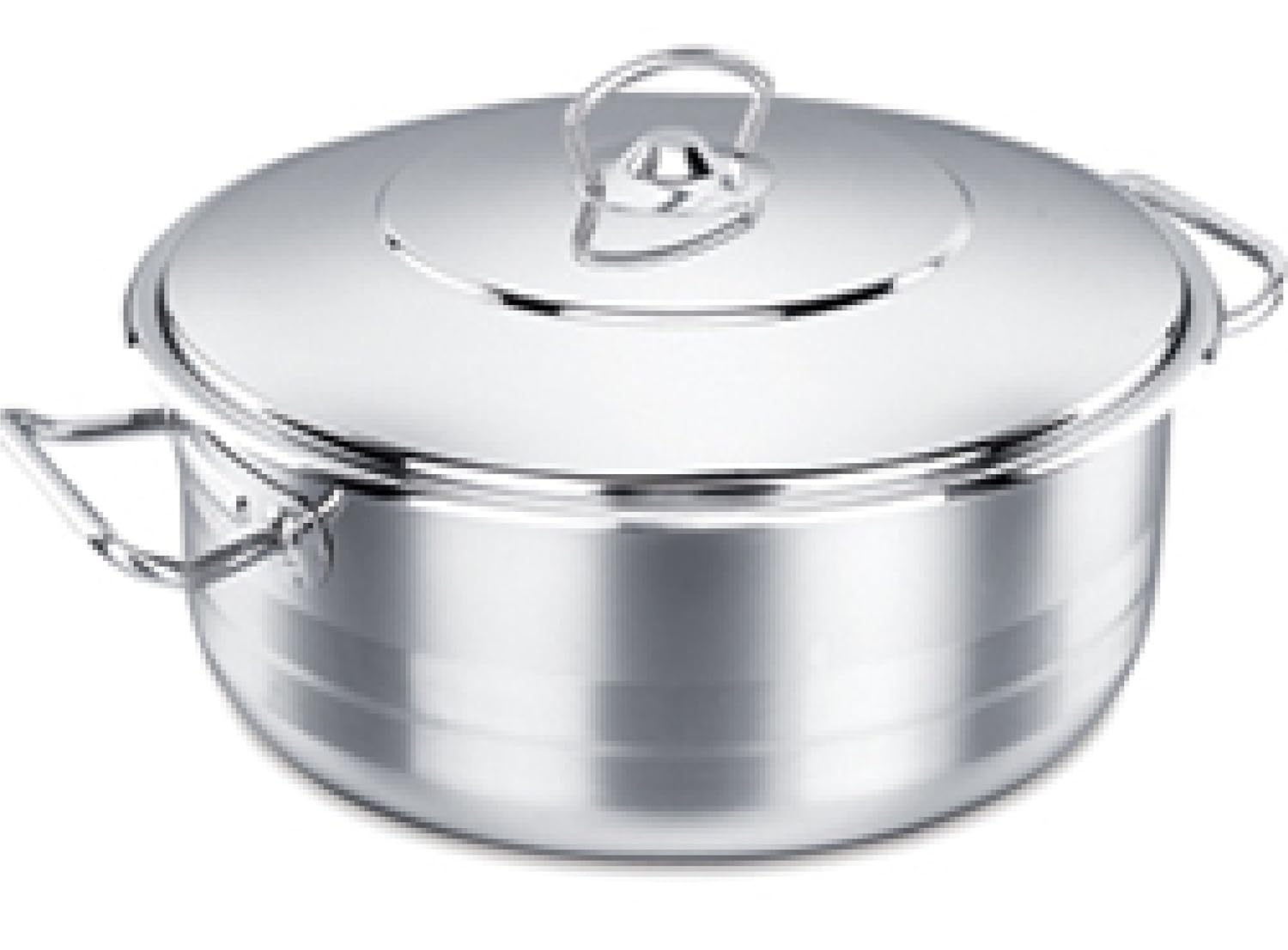 Korkmaz Dutch Oven Stainless Steel Covered (5.75qt)