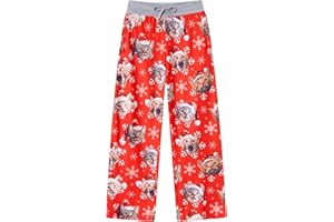 BFUSTYLE Kids Pajama Pants Drawstring Pyjamas Boys Girls Loose Holiday Trousers 7-14 Years Pj Bottoms