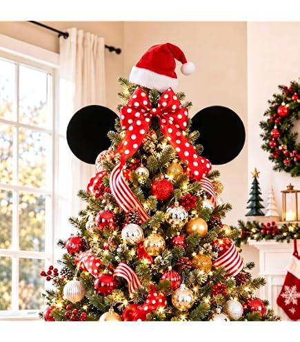 Amazon.com: DISNEY STORE MICKEY & MINNIE MOUSE Lighted CHRISTMAS